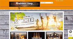 Desktop Screenshot of craftbeer-shop.com